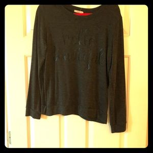 Fun sweatshirt In dark gray